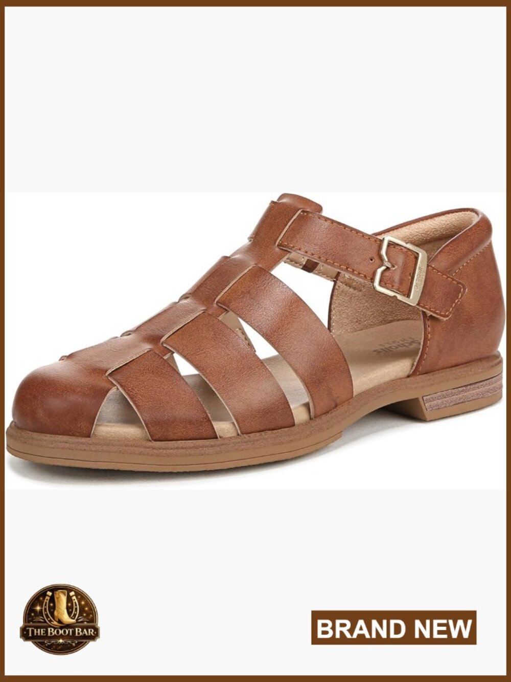 Women's Fisherman Sandals with Arch Support, Hook-and-Loop Closure